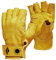 Black Diamond STONE GLOVES, Strapazierfähiger Halbfinger-Handschuh aus Leder zum Klettern, Sichern, Abseilen, Arbeiten und für Klettersteige, Natural, Gr. Small