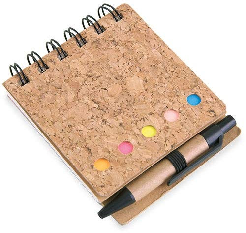 25 Notizbücher aus Kork, Naturkork, Notizblock, günstige Notizbücher, Geschenke, Details