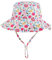 LACOFIA Chapeau de Soleil Bob Réglable pour Bébé Bonnet d'été pour Enfant Fille Bord Large pour Piscine/Plage/Natation/Extérieure 6-24 Mois
