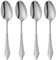 WMF Fächer Tee-/ Kaffeelöffel 13,5 cm, Cromargan protect Edelstahl poliert, glänzend, kratzbeständig, spülmaschinengeeignet