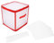 HERCHR Saubere Weihnachtsschmuck Aufbewahrungsbox, Weihnachtsschmuck Box Organizer für Ornamente Zubehör Kugeln mit Trennwänden für Zuhause