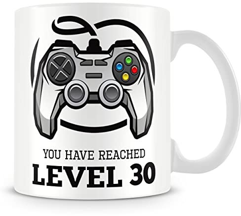 MUGGZ Gamer Level 30 Mug – 30th Birthday Gift