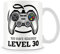 MUGGZ Gamer Level 30 Mug – 30th Birthday Gift