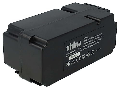 vhbw Akku kompatibel mit Power-G Easymow 6HD, 6HD-C, Easymow, SF600 ECO Rasenroboter Rasenmäher (4000mAh 25,2V Li-Ion)