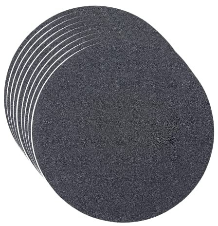 Lot de 10 disques abrasifs velcro Ø432mm Grain 80 pour monobrosse - Spécial parquet