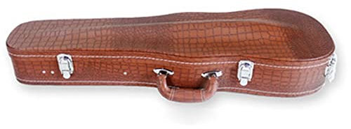 Geigenkoffer 4/4 Größe Geigenkoffer Violine Holzkiste Dreieck Hartbox Aufbewahrungsbox Mit Hygrometer Geigenkoffer Mithelfer (Color : 02)