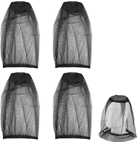 4 Pièces Casquette de Anti-Moustique Net, Apiculture Chapeau de Filet Extérieure pour la Pêche Camping L'alpinisme Randonnées