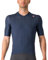 CASTELLI Espresso-Trikot für Herren, Viertelärmel mit atmungsaktivem Stretch-Stoff für Kies, Radfahren und Rennrad, Belgisches Blau/Silbermond – Größe L, Belgian Blue/Silver Moon, L