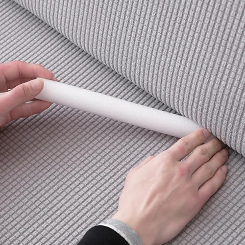 Waigg Kii Rutschfeste Schaumstoffstäbchen, Schaumstoffstäbchen für Fix, Stretch-Sofa-Schonbezug, 25 cm lang, Schaumstoffrohre, Sofabezug, Möbelschutz, Schaumstoffstangen (3 cm - 30 Stück)