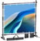 Fatazoii Foto Hintergrund Ständer Verstellbarer, 2,4 x 2,5m Fotohintergrund Ständer Fotografie, Banner Stand Set für Photo, Video, Studio