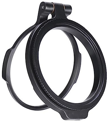 Yardenfun Filter Halterung Mit Schnellverschluss Robuste Für DSLR-kameras Drehbar Lichtdicht Kompakt Für Foto Und Videoaufnahmen Mit Objektiv