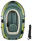 BOROCO Schlauchboot 1 Personen,Hochfest PVC Schlauchboot für 55KG Erwachsene Kinder,109 x 87 x 66 cm Luftkissenfahrzeug Fischerboot mit Seil,Aufblasbare Kajak für Wassersport (Grün)