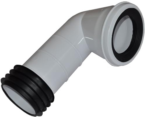 90 Degree Bent Toilet Pan Connector (90 Degree pan Connector/Toilet Waste Fittings/pan connectors/Toilet pan Connector/Toilet Connector)