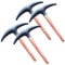 DVOFU 4Pieces Inflatable Pickaxe Toy Blow up Birthday Party Favors Hatchet Costume Prop Fake Chopping Tool for Kids Halloween Carnival
