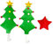 DRESSOOS 1satz Weihnachts Auto Dekorationen Niedliche Weihnachtsbaum Rentiere Auto Weihnachtsornamente Für Festliche Und Stilvolle Fahrzeuggestaltung