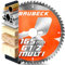 BAUBECK Circular Saw Blade 165mmx 20mm +16mm Adapter, 80T Clean Cuts - Compatible with Dewalt, Multi-Purpose Saw Blade, Ideal for Wood and Aluminium