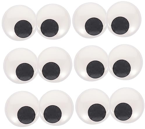 DECORNIJIA 16piezas Ojos De Seguridad Plásticos Decorativos Adornos Móviles Para Muñecas Accesorios Diy