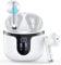Bluetooth Kopfhörer, Bluetooth 5.3 Kopfhörer mit Stereo HiFi Immersiv Wireless Kopfhörer Mini Integriert 4 HD Mic in Ear 40 Stunden Spielzeit Bluetooth Kopfhörer IP7 Wasserdicht Touch Control USB-C