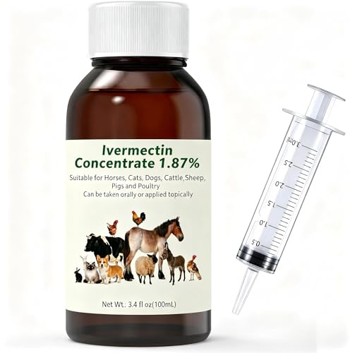 Ajfwm lvermect für Pferd, Pferd für Wurmex, 100 ml