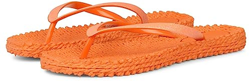 Ilse Jacobsen Glitzer Flip Flop Damen Sandalen Zehentrenner Badeschuhe (37, Spice)