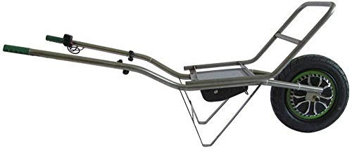 Smartwiel Brouette électrique Brouette jardin TRANSPORTEUR DU BOIS Li-Ion AKKU 500 W Portance 150 kg Porte-charges bois Matériaux volumineux