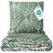 Class Home Collection Bettwäsche 135x200 cm - 2-teiliges Renforce Bettwäsche-Set aus Baumwolle mit Reißverschluss, Legolas-Wende Design in Grün, für Einzel- und Doppelbetten