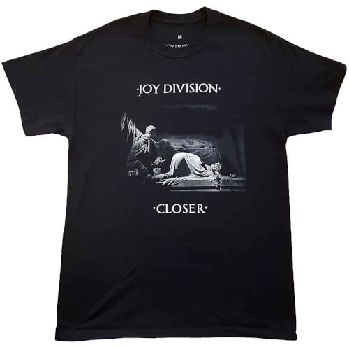 Joy Division T Shirt Classic Closer Band Logo Nouveau Officiel Homme Noir