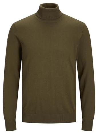Jack & Jones Men's Jjeemil Knit Roll Neck Noos Knitted Jumper
