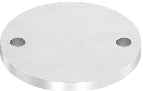 FeNau - Ankerplatte - Maße: 120x10 mm - Längsschliff - aus Edelstahl: V2A