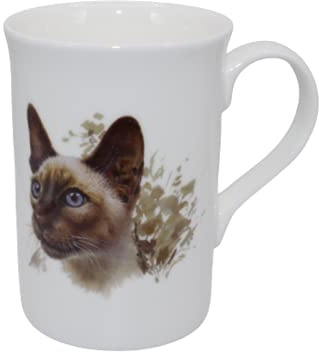 Bone China Cat Mug - Choice of Breeds (Breed 2)