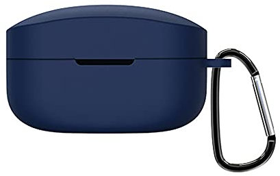 YHFZR Case for Sony WF-1000XM4, Soft Silicone Full Protective Earphone Case Cover for Sony WF-1000XM4 with Finger Ring Strap, Blue