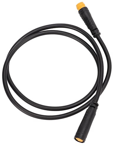Extension Cable, ABS Plastic 3Pin Electric Bike Brake Extension Cable Modification Accessory Fits for Mid Mounted Motor(Male to Female)