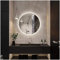 STYLE GLASS Specchio Bagno Led BUBBLE 70 cm, Specchio Rotondo da Parete Personalizzabile, Luce Led 4000K, Specchiera Bagno Made in Italy Bordo Filo Lucido Moderno