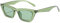 Dollger Square Cat Eye Sunglasses For Women Fashion Vintage Trendy Cateye Sunglasses For women green