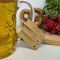 Nessis Manufactur Henkel Maßkrugband Bierkrugmarkierer Biergkrugband Oktoberfest Wiesnmald/Lausbua/I mog di (I mog di - Beige)