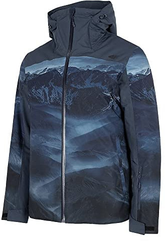 4F Herren Ski Jacket Kumn006 Jeans, Mehrfarbig, 1 Allover, M