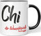 JUNIWORDS Tasse, Chi, die Wundervolle, Schwarz (5220426)