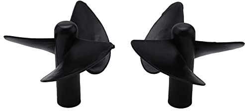 Dearborn RC Boot Ersatzteile Propeller Set für 2011-5 Angeln Werkzeug Köder Boot Fisch Finder Teil & Reverse Propeller, 2 Stück