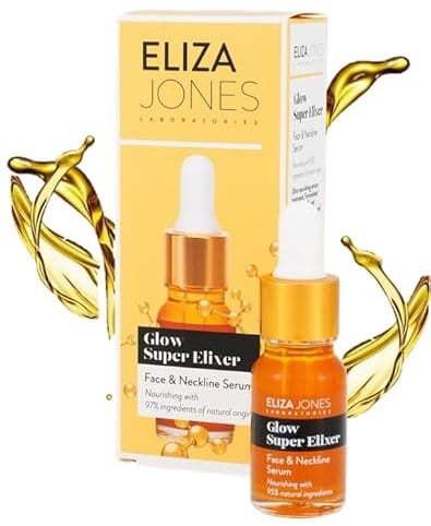 Eliza Jones Laboratories Eliza Jones Serum für Gesicht und Ausschnitt (Glow super Elixer: Nähren und pflegen die Haut mit 98% natürlichen Inhaltsstoffen)