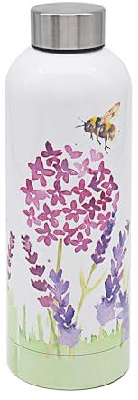 Lesser & Pavey 500ml Designed Stainlesss Steel Water Bottle | Eco Friendly Stainlesss Steel Bottle With Lid | Stainlesss Steel Bottles For Office, Sports or On The Go - Jennifer Rose Gallery