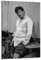 TeDe Schauspieler Pedro Pascal Retro Star Poster Kunst Wohnzimmer Schlafzimmer Poster Malerei Dekorative Malerei Druck Leinwand Wand 30 x 45 cm Rahmen Stil