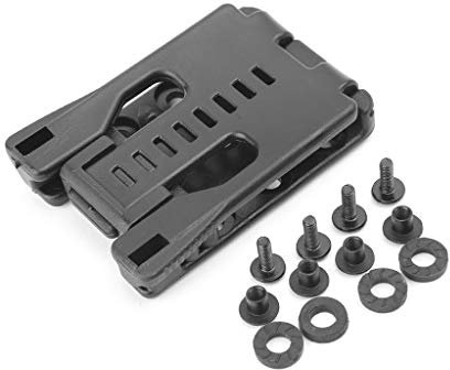 BYUTFA Gürtelclip Tek Lok Outdoor Camp Reise Gürtelschlaufen Gürtelclip Passend für Messer Kydex Scheide/Holster EDC Tek-lok Klauenholster