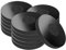 Offgridtec Arandelas de acero inoxidable DIN304 V2A, M6 x 18 mm, arandelas resistentes a la corrosión para montaje solar, construcción, electrónica, automoción e industrial, 100 unidades, color negro