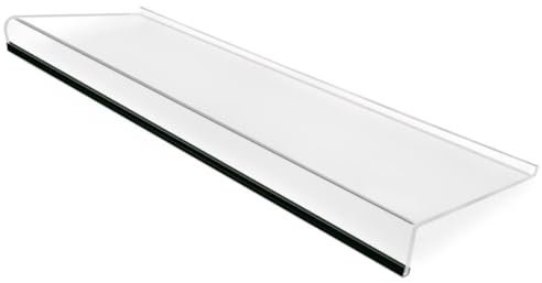 1pc Desk Tastaturständer, Computer -Tastaturhalter 5 mm Dicker Premium -Acryl -Tastatur -Riser -Ticker ist Besser als andere.