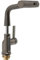 Grifo con indicador LED, manguera extensible, grifo de cocina, indicador de temperatura (gris)