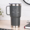 Wanapix | Taza Térmica Personalizada de Doble Capa | Capacidad 600 ml | Color Gris | Conserva Frío y Calor durante Horas | Grabado con Nombres y Fecha | Regalo San Valentín | Holding hands