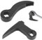 2pcs Adaptateur pour Clé à Pied de Biche, Entraînement 1/2 Forme en L Adaptateur de Barre à Cliquet et Tête d'Adaptateur de Barre à Levier avec Dents de Scie à Ruban pour Espaces Restreints