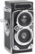 Mini Appareil Photo Numérique Vintage, Appareil Photo Numérique Portable de Style Reflex Rétro à Double Objectif, Vidéo Full HD 1080p, Autofocus 12 MP, pour Vlogging, pour (128GB)