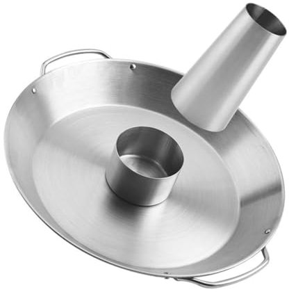 ANDRESLAD Support à Poulet en Acier Inoxydable Ustensile de Barbecue Rôtissoire Résistante aux Températures pour Cuisson à Pratique et Solide