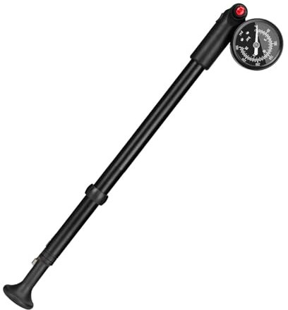 FUUGlan 300Psi High Pressure Shock Pumps Portable Bike Shock Pumps Front Fork Pumps With Gauge Bike Suspension Pumps Shock Absorbers Bike Suspension Air Pumps Bike Accessory